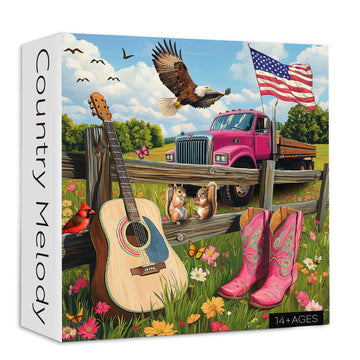 Pezzi di puzzle melodia di campagna 1000 pezzi